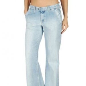 Diesel Jeans - Diesel Flairlegg Pinstripe Trouser Jeans 25x32 Diesel Jeans - Diesel Flairlegg Pinstripe Trouser Jeans 25x32